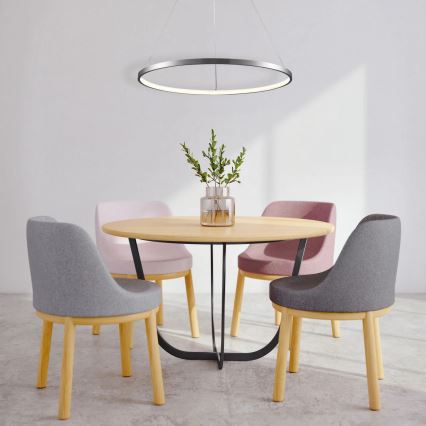 LED Lühter LEA LED/20W/230V 4000K d. 50 cm matt kroom