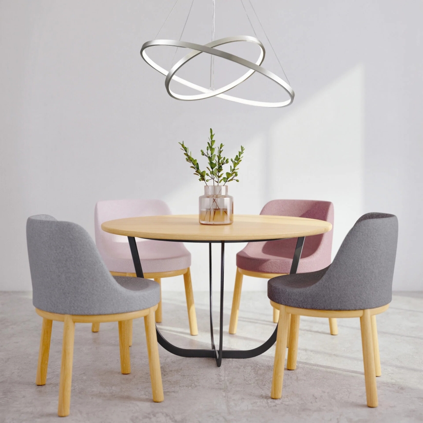 LED Lühter LEA LED/35W/230V 4000K d. 60 cm matt kroom