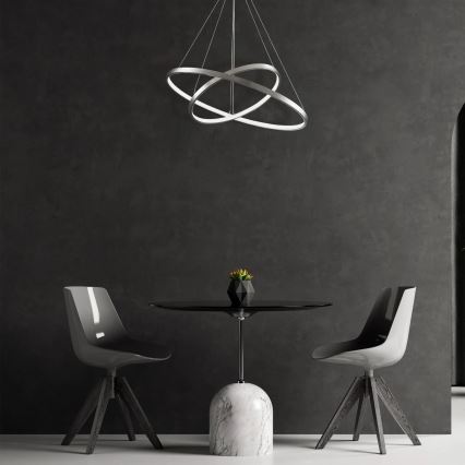 LED Lühter LEA LED/35W/230V 4000K d. 60 cm matt kroom