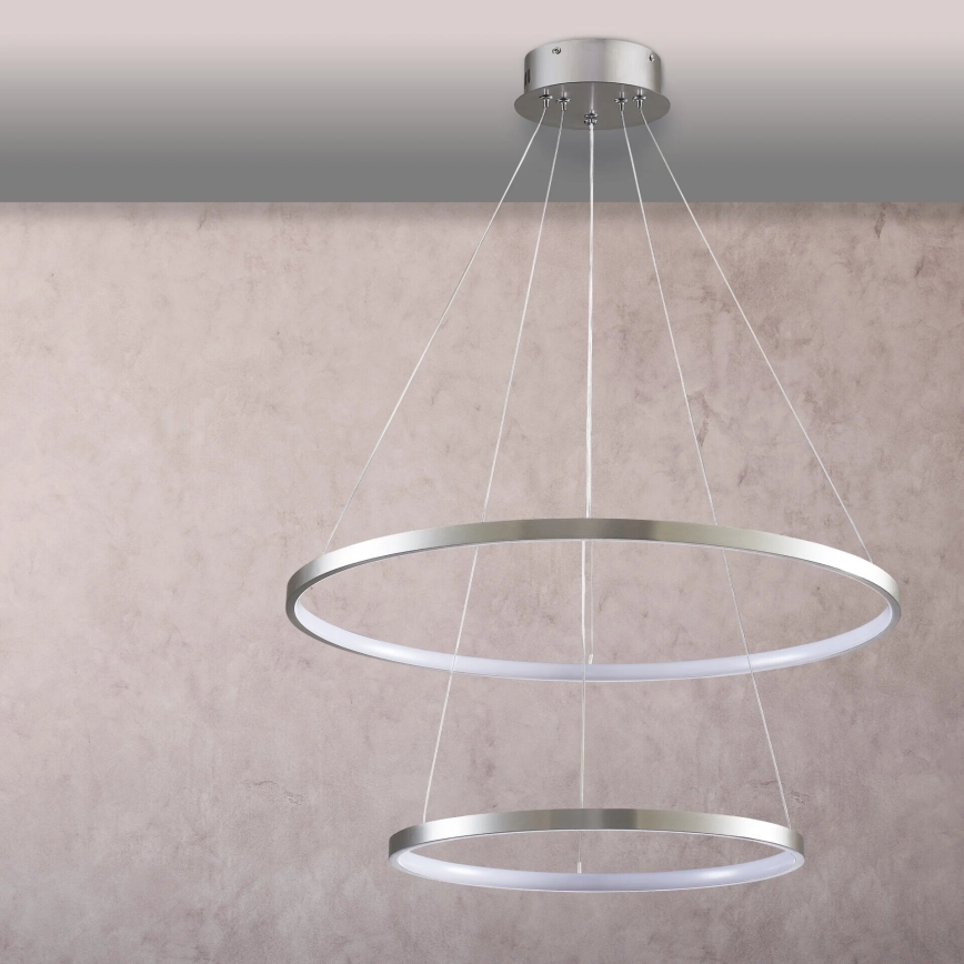 LED Lühter LEA LED/35W/230V 4000K d. 60 cm matt kroom