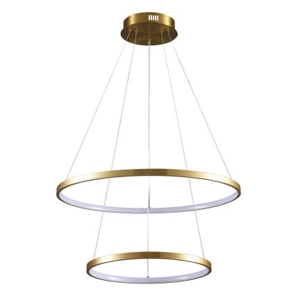 LED Lühter LEA LED/35W/230V 4000K d. 60 cm kuldne