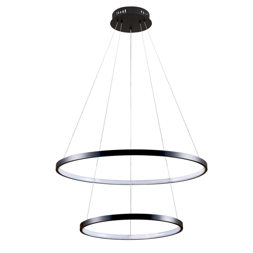 LED Lühter LEA LED/35W/230V 4000K d. 60 cm must