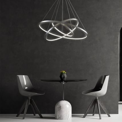 LED Lühter LEA LED/60W/230V 4000K d. 80 cm matt kroom