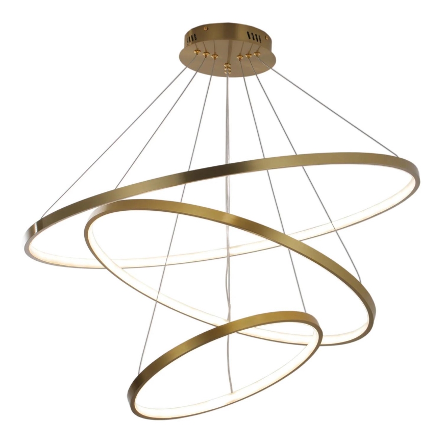 LED Lühter LEA LED/60W/230V 4000K d. 80 cm kuldne