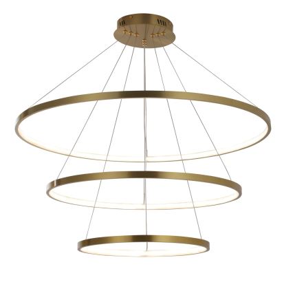 LED Lühter LEA LED/60W/230V 4000K d. 80 cm kuldne
