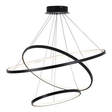 LED Lühter LEA LED/60W/230V 4000K d. 80 cm must