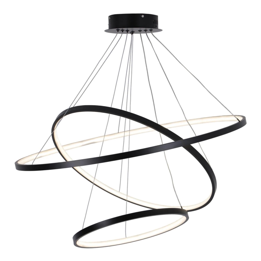 LED Lühter LEA LED/60W/230V 4000K d. 80 cm must