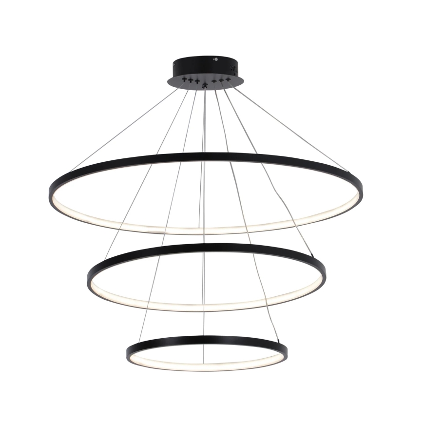 LED Lühter LEA LED/60W/230V 4000K d. 80 cm must