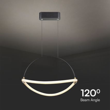 LED Lühter LED/12W/230V 3000K d. 40 cm