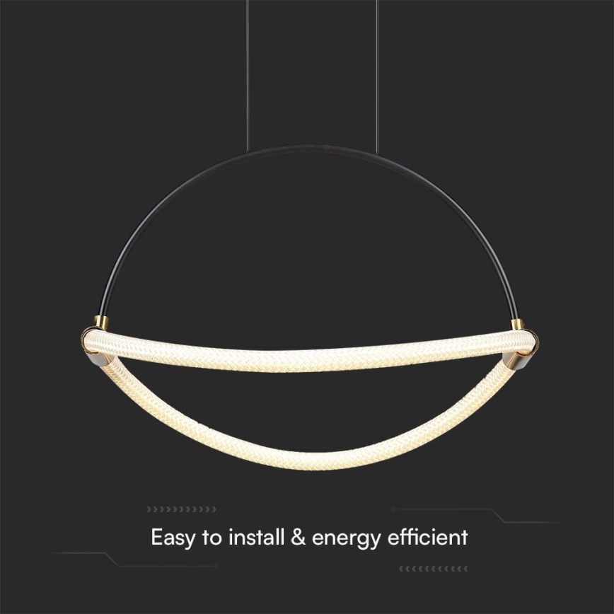 LED Lühter LED/12W/230V 3000K d. 40 cm