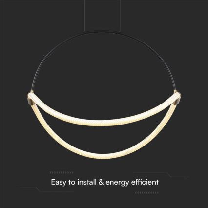LED Lühter LED/16W/230V 3000K d. 50 cm