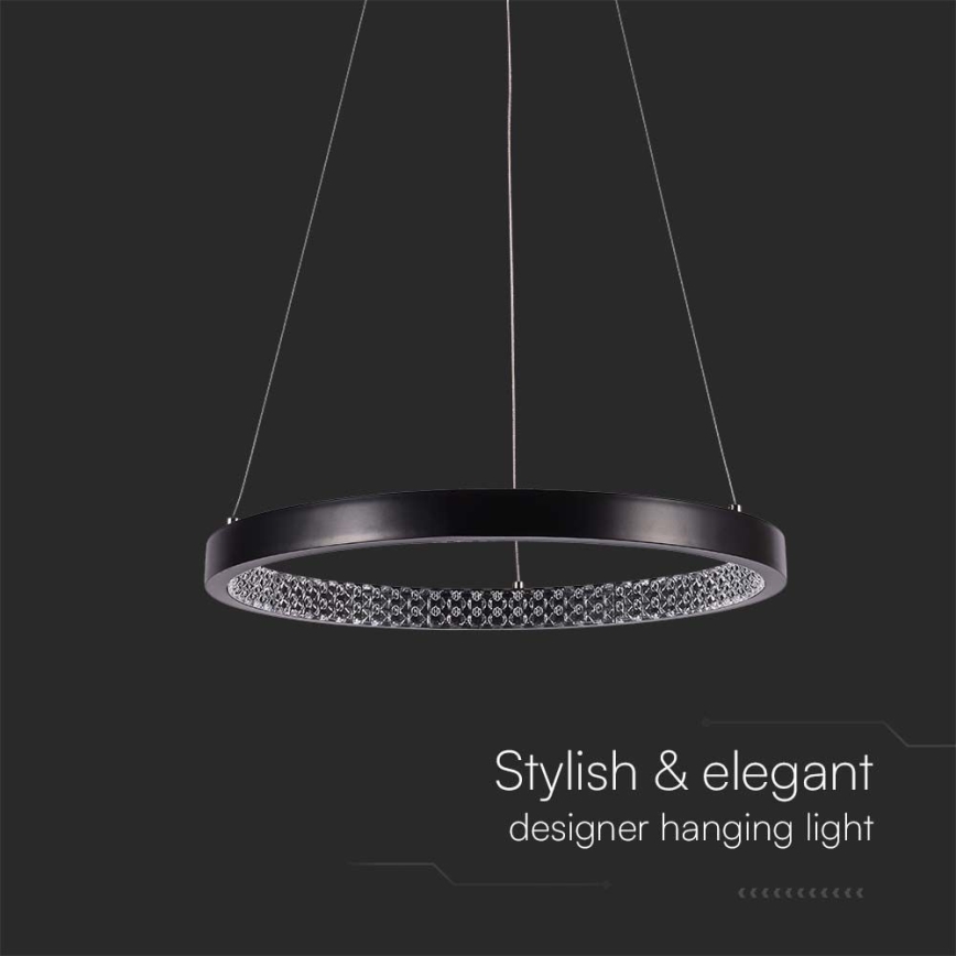 LED Lühter LED/19W/230V 4000K must