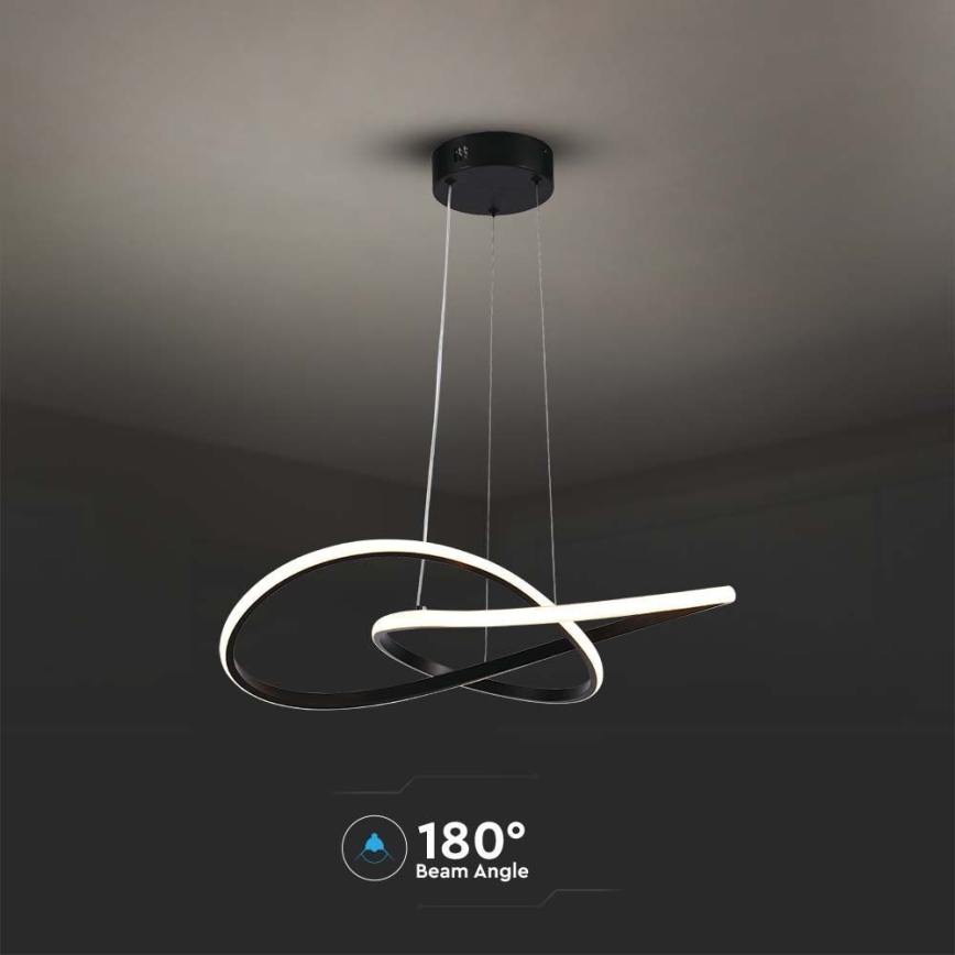 LED Lühter LED/20W/230V 3000K must
