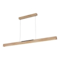 LED Lühter LED/22W/230V 4000K 120 cm mänd/täispuit