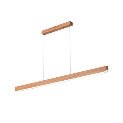 LED Lühter LED/22W/230V 4000K 120 cm pöök/täispuit