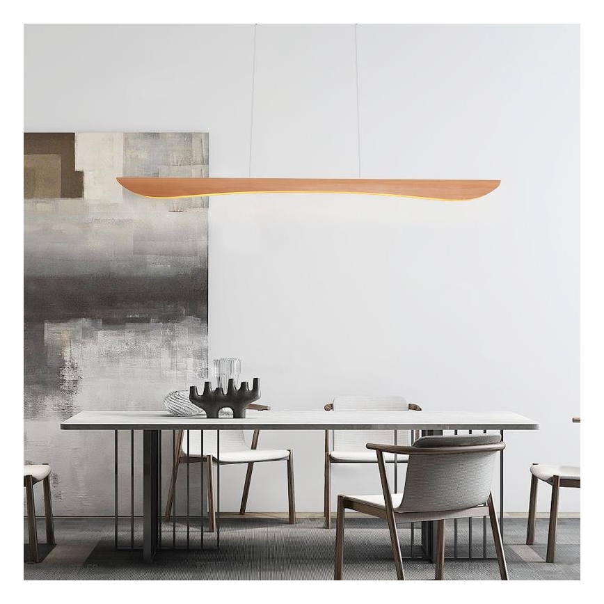 LED Lühter LED/22W/230V 4000K 120 cm pöök/täispuit