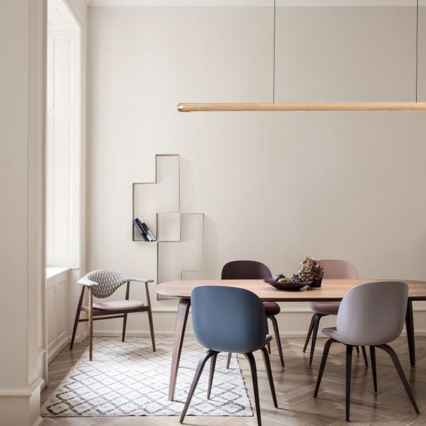 LED Lühter LED/22W/230V 4000K 120 cm saar/täispuit