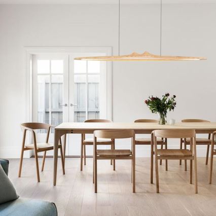 LED Lühter LED/22W/230V 4000K 120 cm saar/täispuit