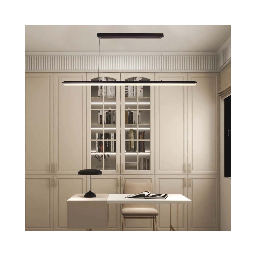 LED Lühter LED/23W/230V 4000K 120 cm must
