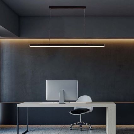 LED Lühter LED/23W/230V 4000K 120 cm must
