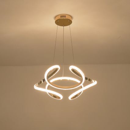 LED Lühter LED/24W/230V 3000K 50x120 cm