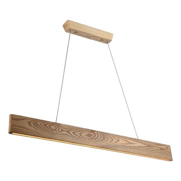 LED Lühter LED/24W/230V 3000K pruun