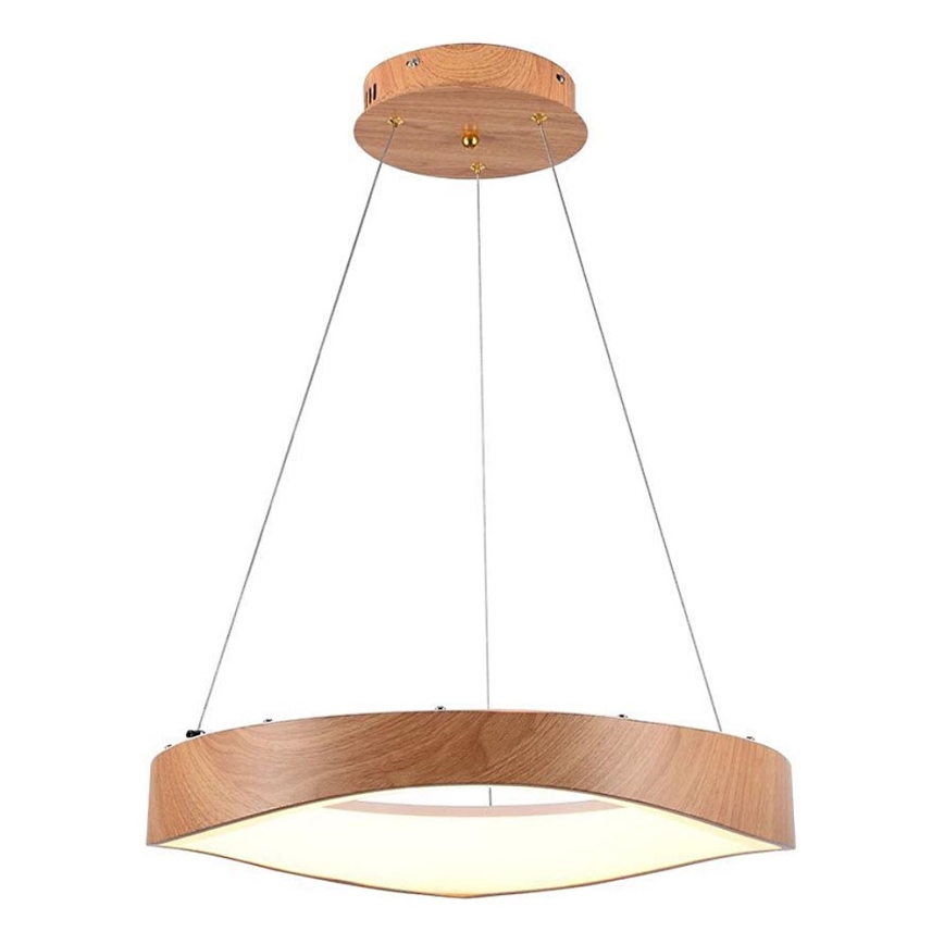LED Lühter LED/25W/230V 3000K ø 50 cm pruun