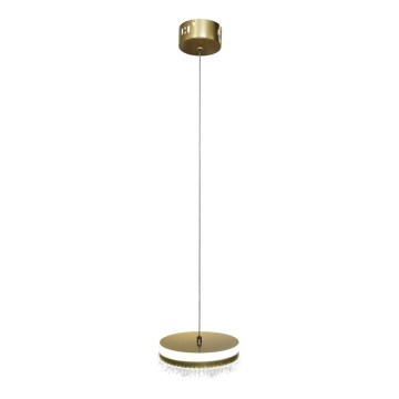 LED Lühter LED/25W/230V d. 20 cm kuldne