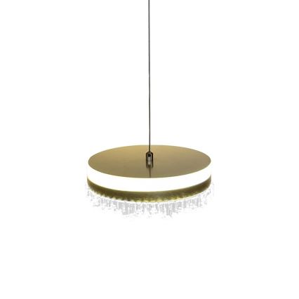 LED Lühter LED/25W/230V d. 20 cm kuldne