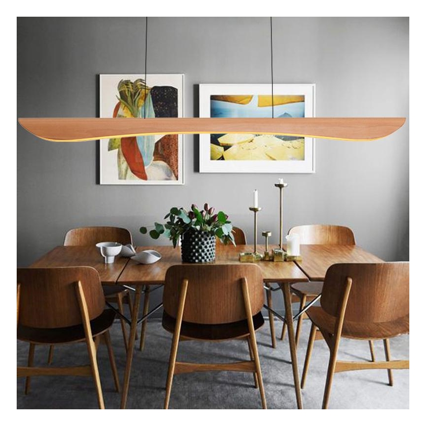 LED Lühter LED/26W/230V 4000K 150 cm pöök/täispuit