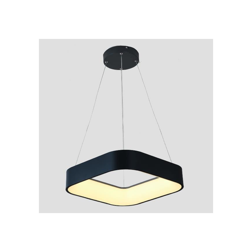 LED Lühter LED/30W/230V 3000K 45x45 cm must