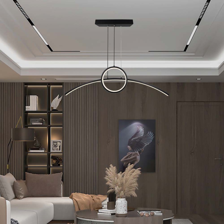 LED Lühter LED/30W/230V 4000K must