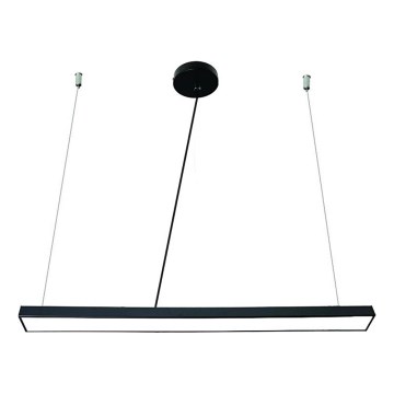 LED Lühter LED/32W/230V 4000K d. 120 cm must