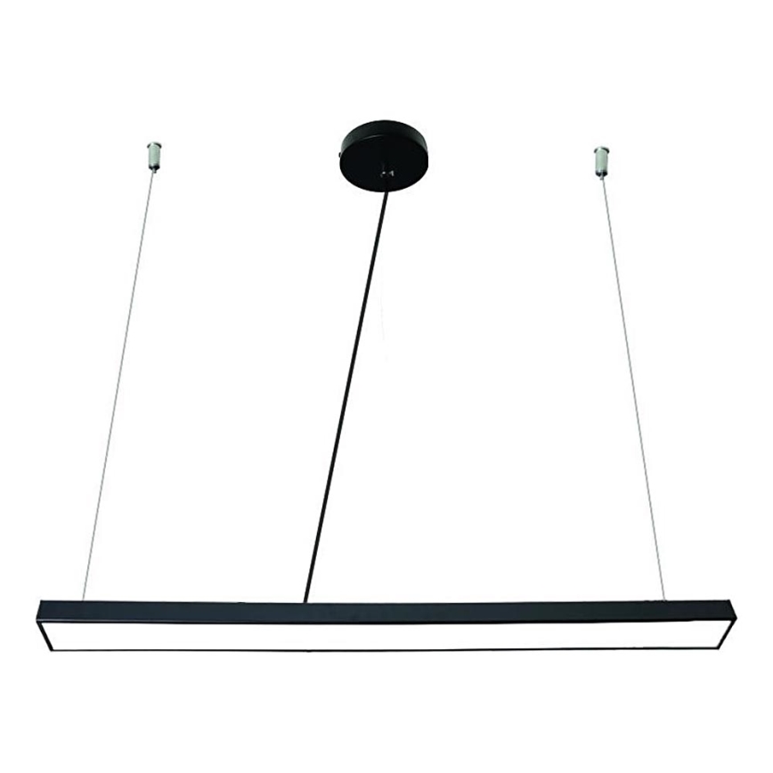 LED Lühter LED/32W/230V 4000K d. 120 cm must
