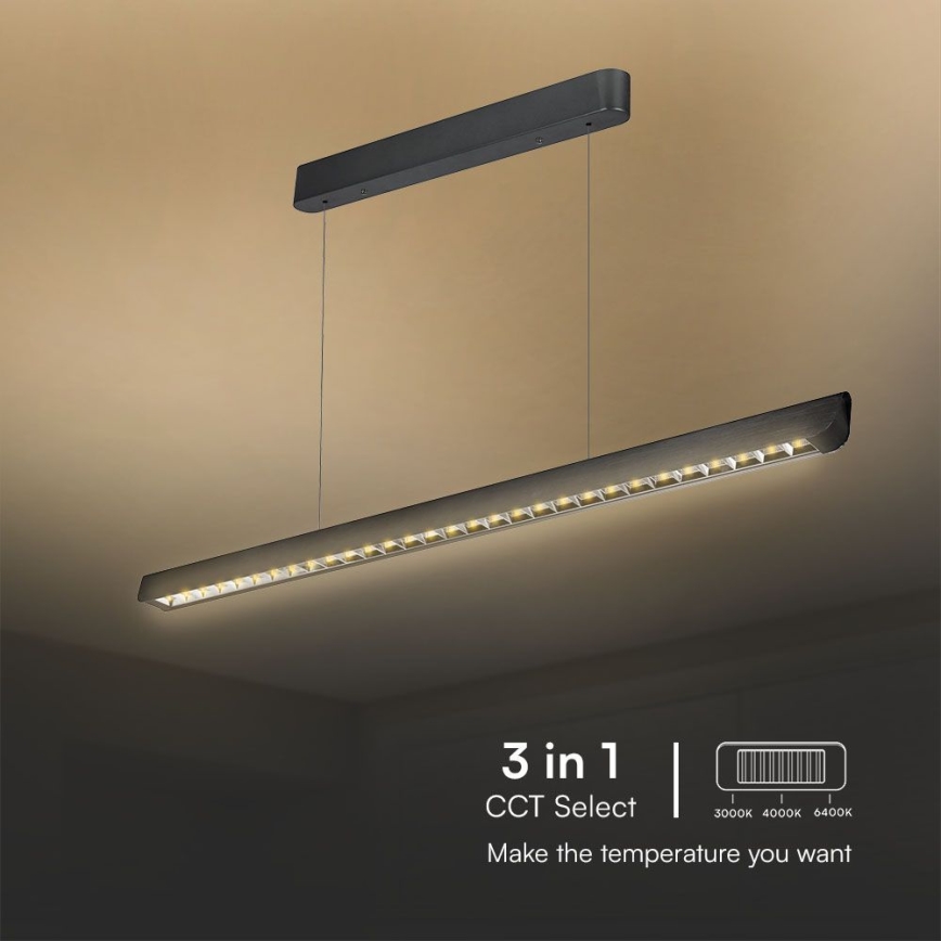 LED Lühter LED/36W/230V 3000/4000/6400K must