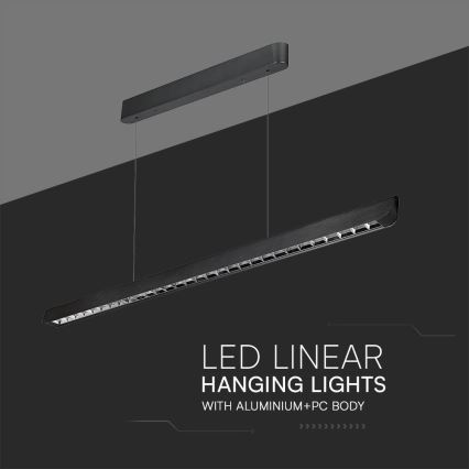 LED Lühter LED/36W/230V 3000/4000/6400K must