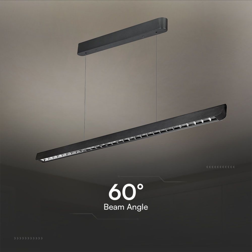 LED Lühter LED/36W/230V 3000/4000/6400K must