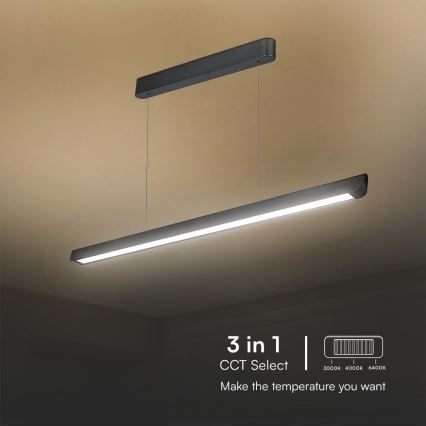 LED Lühter LED/36W/230V 3000/4000/6400K must