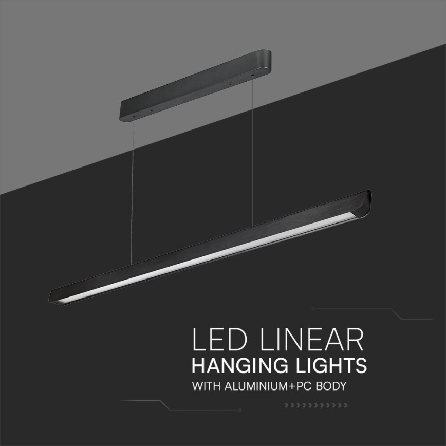LED Lühter LED/36W/230V 3000/4000/6400K must