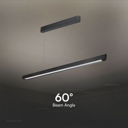 LED Lühter LED/36W/230V 3000/4000/6400K must