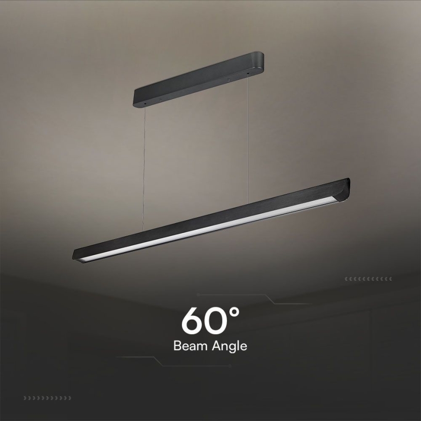 LED Lühter LED/36W/230V 3000/4000/6400K must