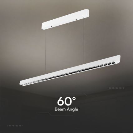 LED Lühter LED/36W/230V 3000/4000/6400K valge