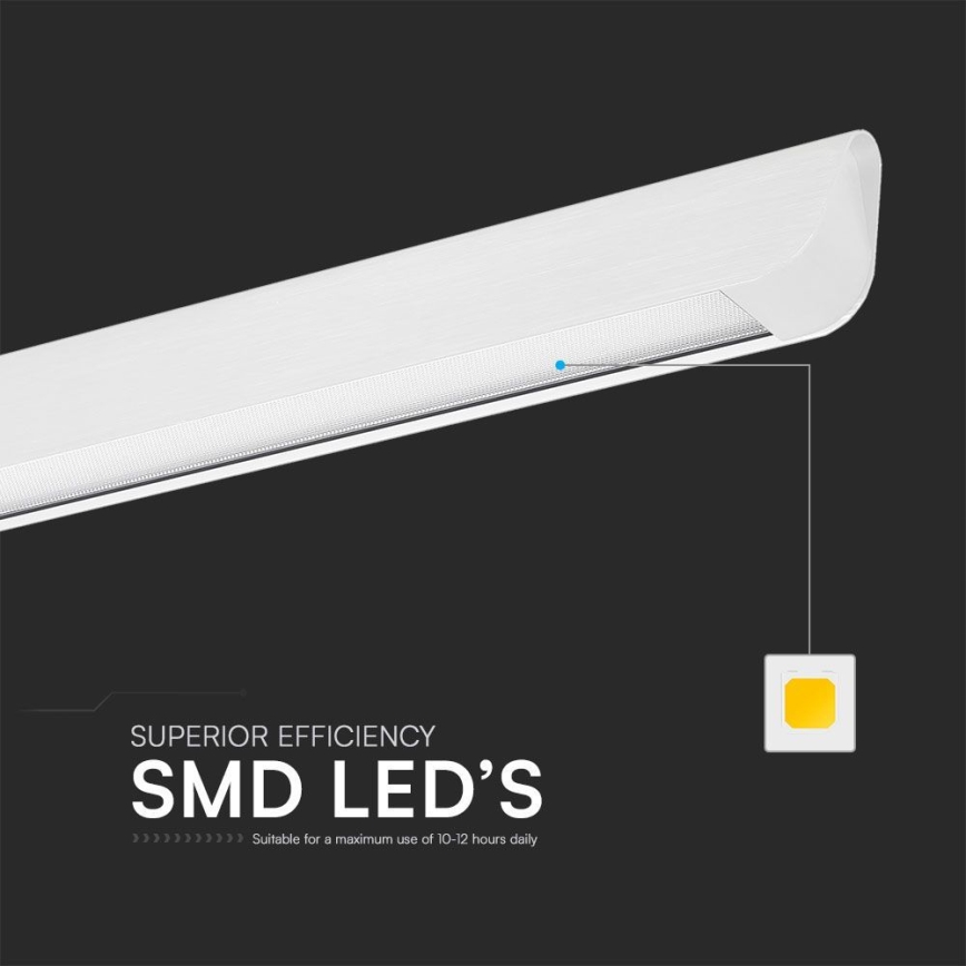 LED Lühter LED/36W/230V 3000/4000/6400K valge