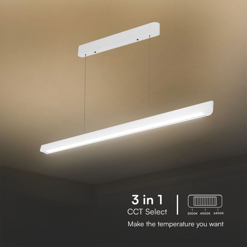LED Lühter LED/36W/230V 3000/4000/6400K valge