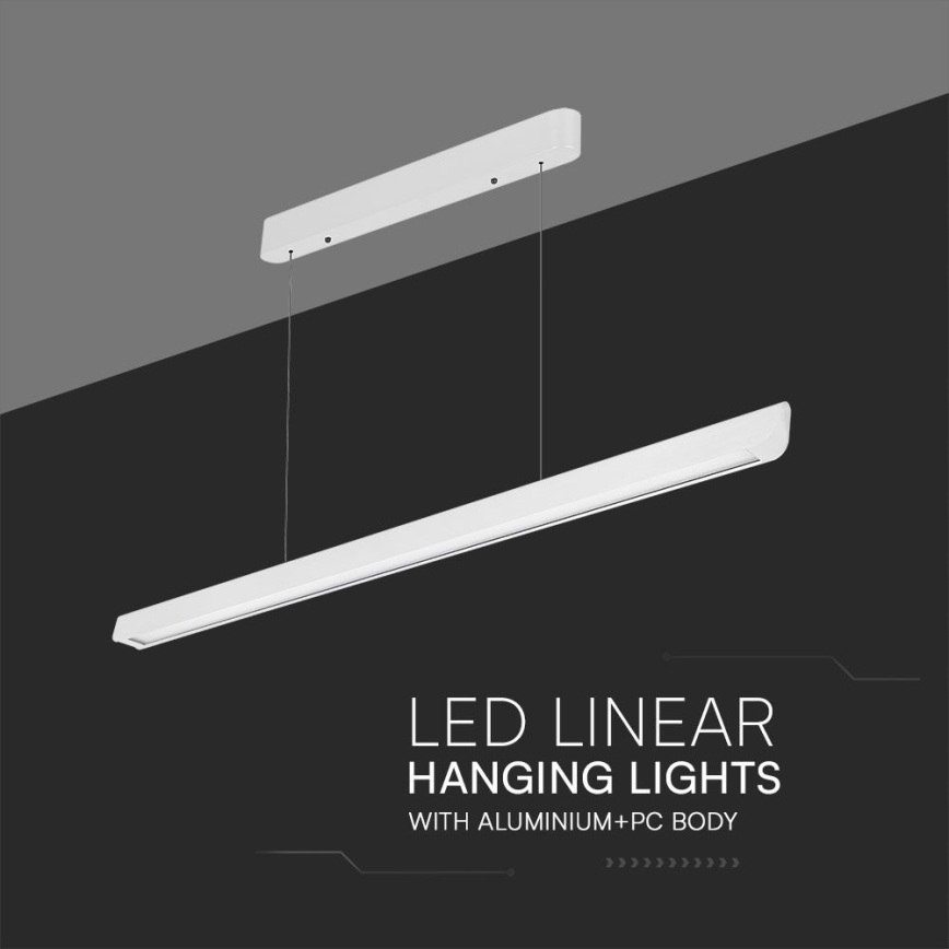 LED Lühter LED/36W/230V 3000/4000/6400K valge