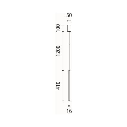 LED Lühter LED/3W/230V 3000K d. 5 cm
