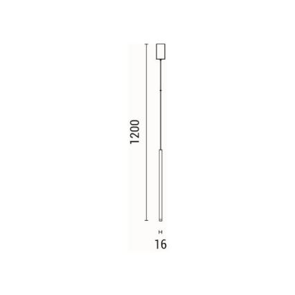 LED Lühter LED/3W/230V 3000K d. 6 cm