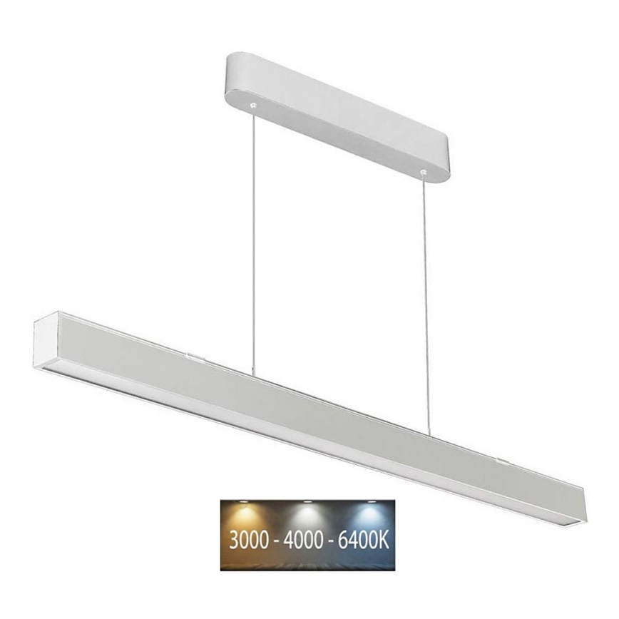 LED Lühter LED/40W/230V 3000/4000/6400K valge