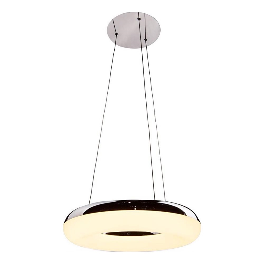 LED Lühter LED/40W/230V 3000K d. 40 cm läikiv kroom