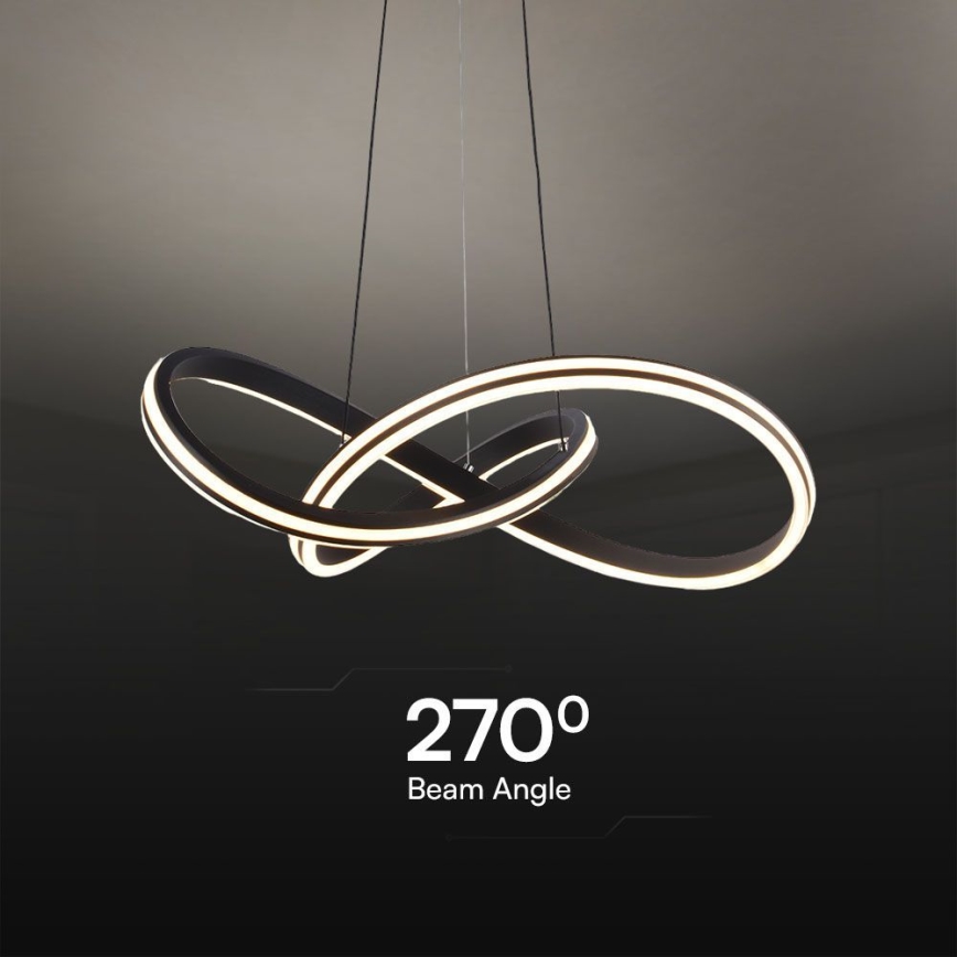 LED Lühter LED/40W/230V 3000/4000/6400K